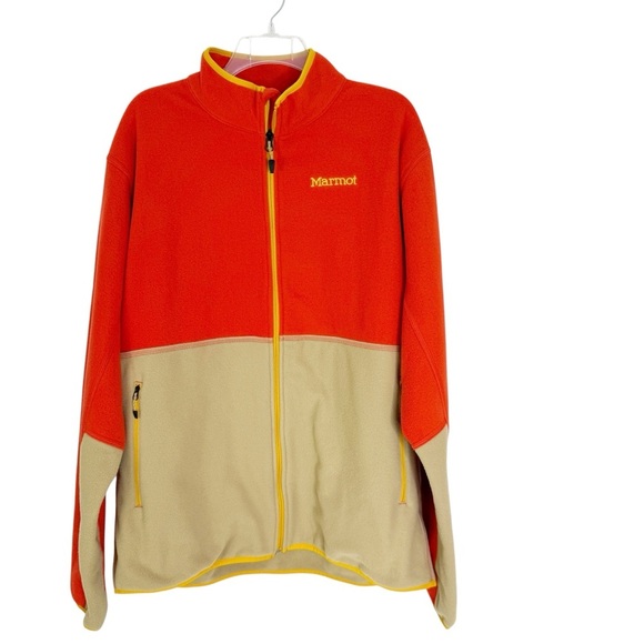 Marmot Men’s Rocklin Full Zip Fleece Jacket Size XL - Picture 2 of 13